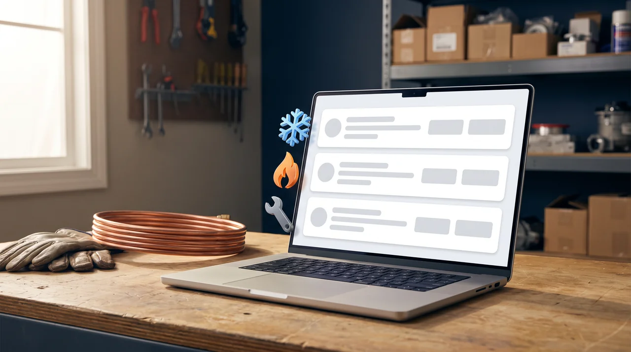 google ads para hvac company