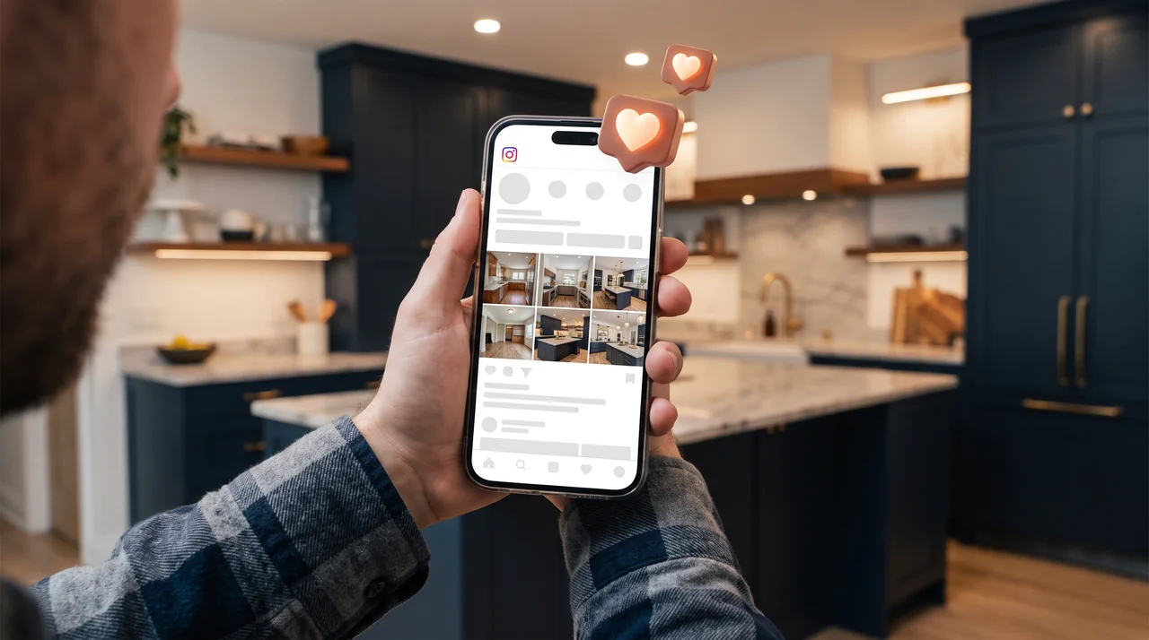 instagram para construction company