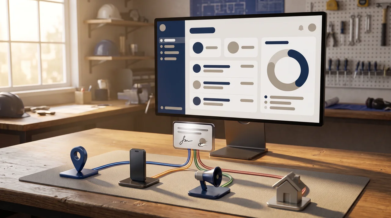 rastreamento de leads para contractors
